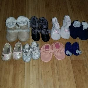 Baby girl shoes from 3-6months-5/6 kept clean